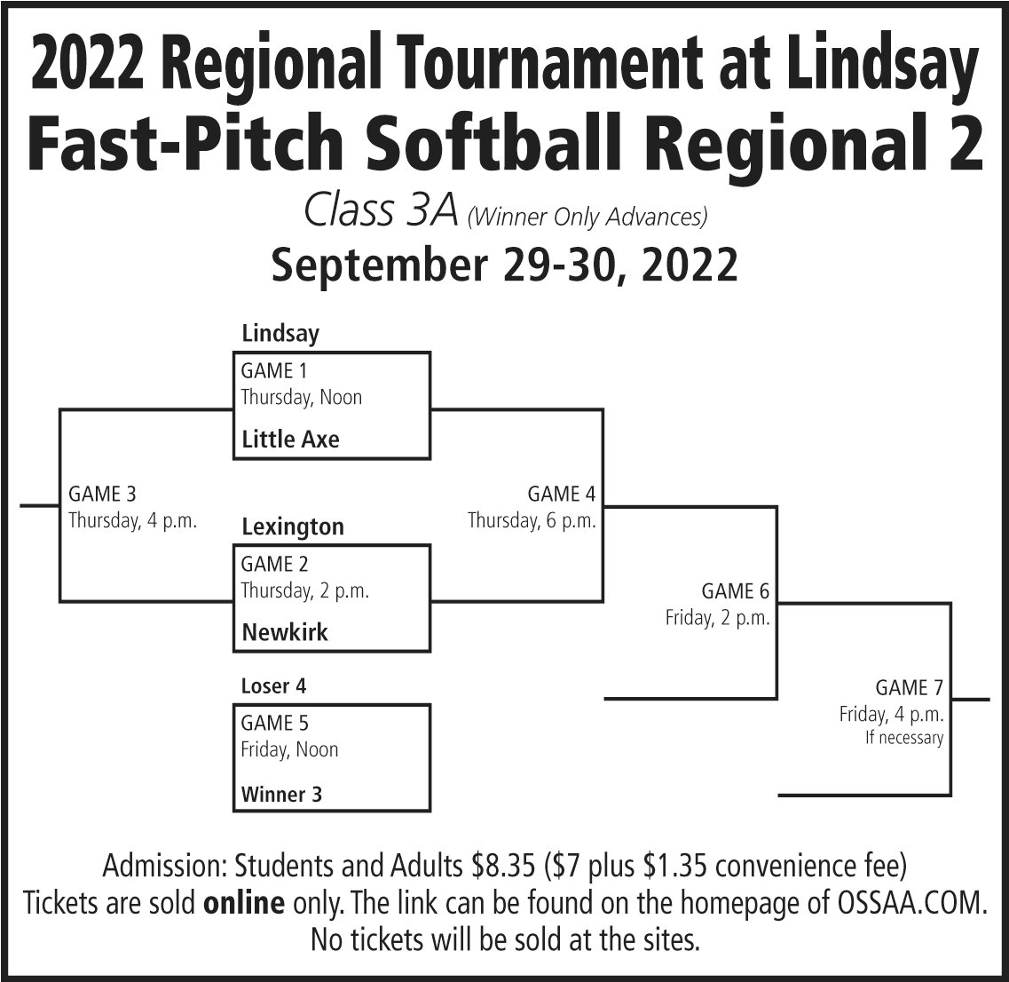 Regionals today Purcell Register